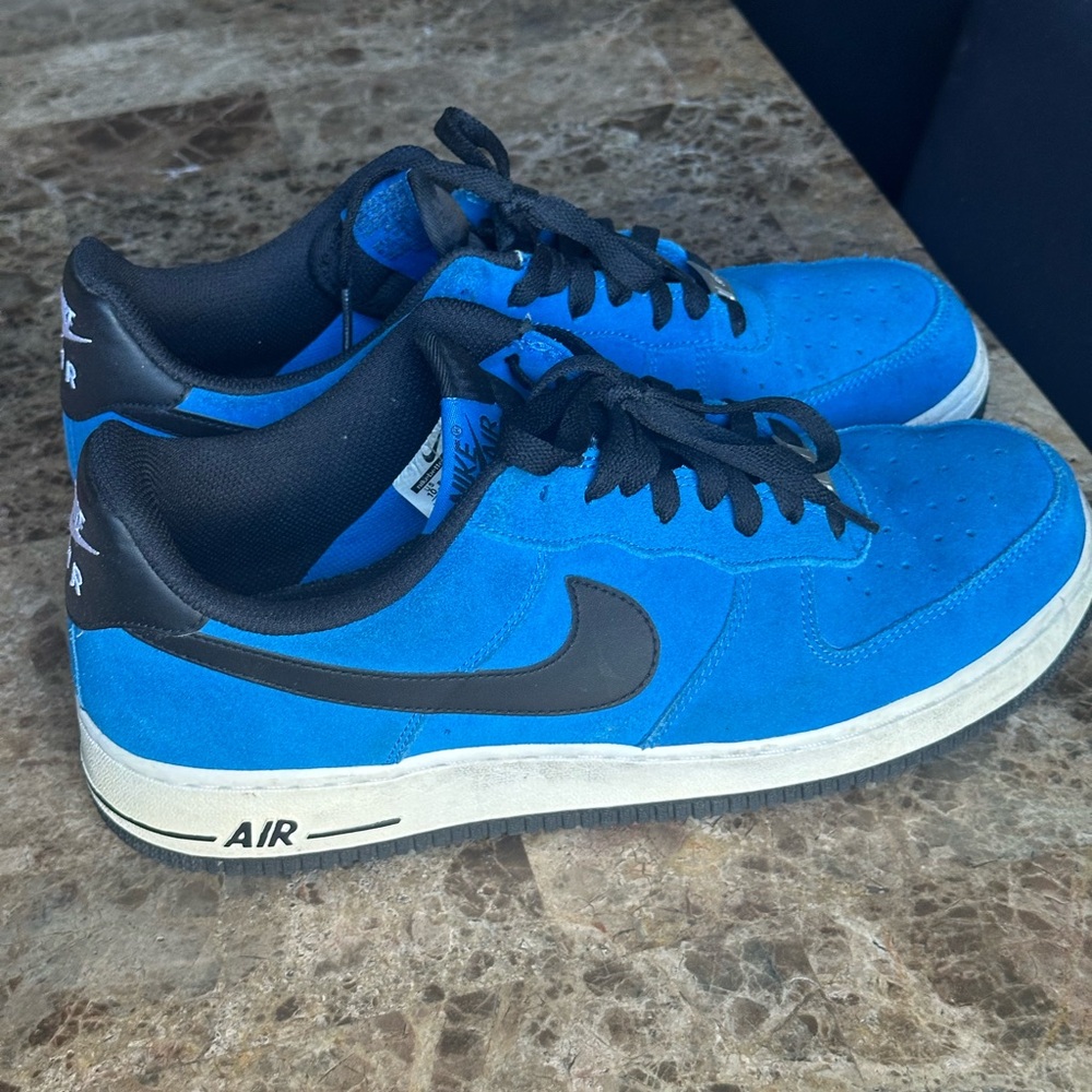 Nike AF1 Blue and Black